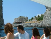 Turisti a Capri